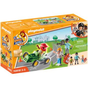 Playmobil: D. O. C. Mentők bevetésen: versenybaleset kép