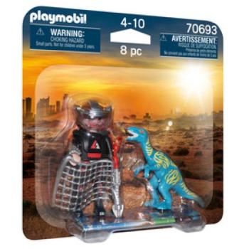 Playmobil: Duo Pack Hajsza a Velociraptor után kép