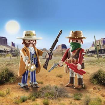 Playmobil: DuoPack Bandita és sheriff kép