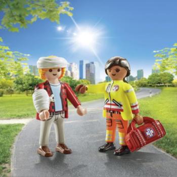 Playmobil: DuoPack Mentős beteggel kép