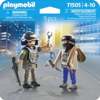 Playmobil: DuoPack SWAT ügynök és bandita kép