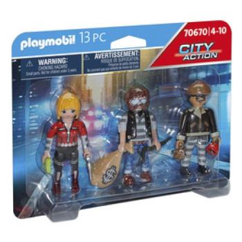 Playmobil Figura szett bűnözők 70670 kép