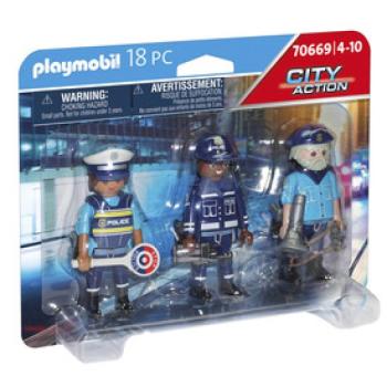 Playmobil Figura szett rendőrség 70669 kép