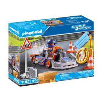 Playmobil Gokart versenyző 71187 kép