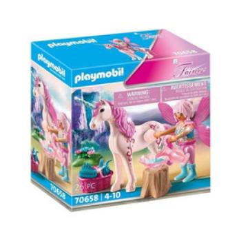 Playmobil Gyűjthető egyszarvú napfényvirág tündérrel kép