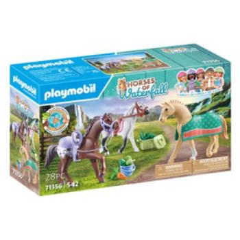 Playmobil Lovas szett: Morgan, Quarter   Shagya kép