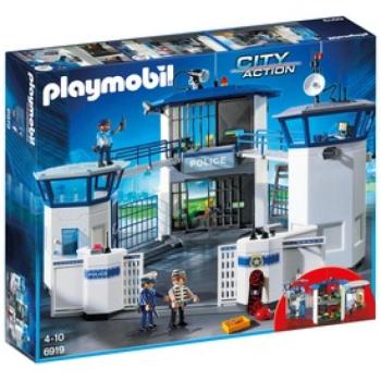 Playmobil Rendőrfőkapitányság cellákkal kép