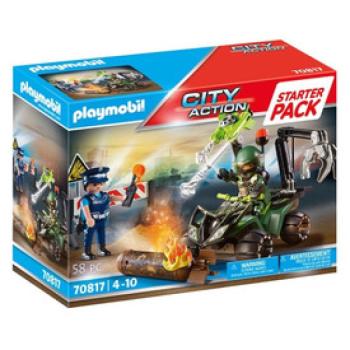 Playmobil Starter Pack Rendőrség bevetésen 70817 kép