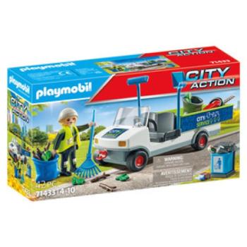 Playmobil Várostakarítás elektromos járművel kép