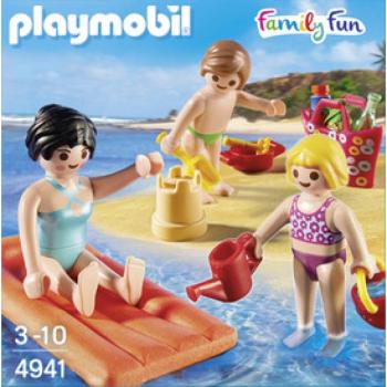 Playmobil Vidám családi strandolás kép