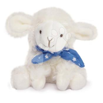 Plüss bari Lamb Scrunchie Doudou et Compagnie fehér mintás kendővel 12 cm több fajta 0 hó-tól DC3817 kép