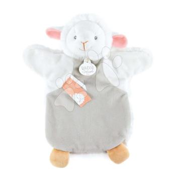 Plüss barika kesztyűbáb Lamb Green Hand Puppet Doudou et Compagnie szürke 25 cm 0 hó-tól kép