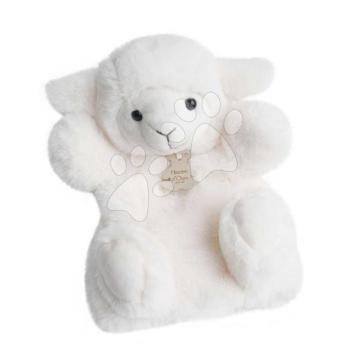 Plüss barika kesztyűbáb Lamb Puppet Histoire d’ Ours fehér 25 cm 0 hó-tól kép