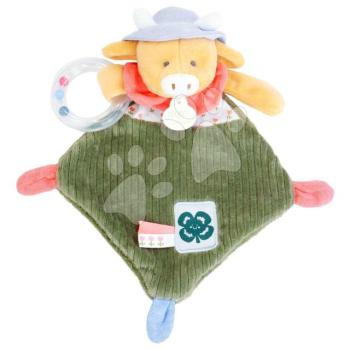 Plüss boci csörgővel Aneth the Cow In my Garden Rattle Doudou et Compagnie ajándékcsomagolásban 21 cm 0 hó-tól DC4321 kép