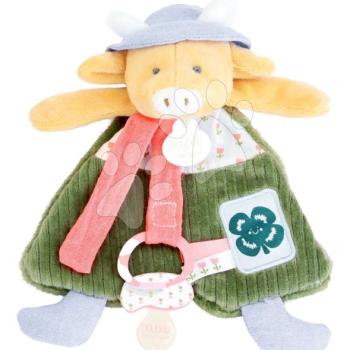 Plüss boci cumitartó csipesszel Aneth the Cow In my Garden Dummy Holder Doudou et Compagnie ajándékcsomagolásban19 cm 0 hó-tól DC4320 kép