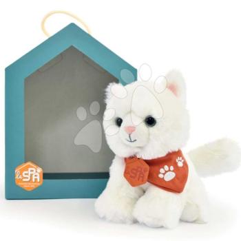 Plüss cica Welcome Home SPA Collection Histoire d’ Ours ajándékcsomagolásban fehér 16 cm 0 hó-tól kép