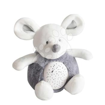 Plüss egérke hanggal és fénnyel Mouse Nightlight Doudou et Compagnie szürke 20 cm 0 hó-tól kép
