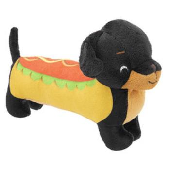 Plüss hot dog kutya 20cm 2 féle kép