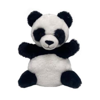 Plüss kesztyűbáb, 27 cm - panda kép