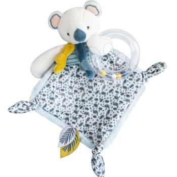 Plüss koala dédelgetésre csörgővel Yoca le Koala Doudou et Compagnie kék 22 cm 0 hó-tól DC3666 kép