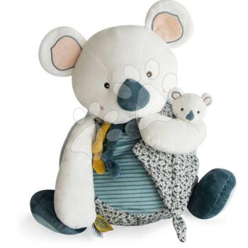 Plüss koala kölykével Yoca le Koala Pyjama Bag Doudou et Compagnie pizsama tárolására kék 40 cm 0 hó-tól kép