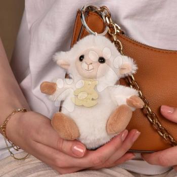 Plüss kulcstartó barika The Soft Stretch Lamb Key Ring Histoire d’ Ours bézs 12 cm HO3296 kép