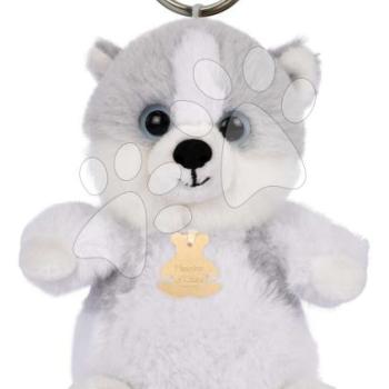 Plüss kulcstartó husky kutyus The Soft Stretch Husky Key Ring Histoire d’ Ours szürke 12 cm HO3290 kép