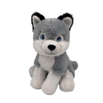 Plüss kutya, 20 cm - husky kép