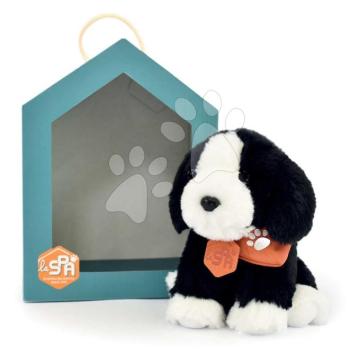 Plüss kutyus Welcome Home SPA Collection Histoire d’ Ours ajándékcsomagolásban fekete-fehér 16 cm 0 hó-tól kép