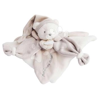 Plüss maci dédelgetésre Bear Taupe Collector Doudou et Compagnie ajándékcsomagolásban bézs 24 cm 0 hó-tól kép