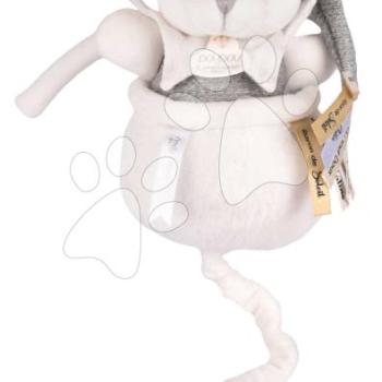 Plüss mackó dallammal Doudou 25 Years Music Box Grey Doudou et Compagnie szülinapi kiadás szürke 20 cm 0 hó-tól kép