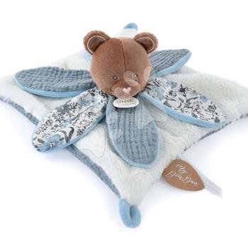 Plüss mackó dédelgetésre Boh'aime Doudou et Compagnie mintás 27 cm 0 hó-tól DC4023 kép