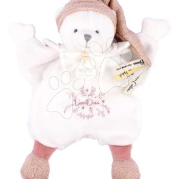 Plüss mackó dédelgetésre Dodou 25 Ans Doudou Cape Pink Dodou et Compagnie ajándékcsomagolásban rózsaszín 25 cm 0 hó-tól DC4331 kép