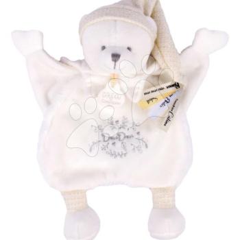 Plüss mackó dédelgetésre Doudou 25 Years Doudou Cape White Doudou et Compagnie ajándékcsomagolásban fehér 25 cm 0 hó-tól kép