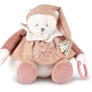 Plüss mackó Doudou 25 Years Activity Puppet Pink Doudou et Compagnie szülinapi kollekció rózsaszín 30 cm 0 hó-tól kép