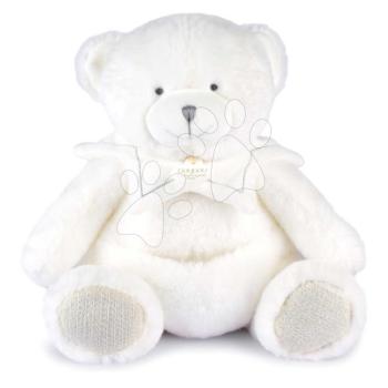 Plüss mackó kendővel dédelgetésre Doudou 25 Years Puppet with Handkerchief White Doudou et Compagnie ajándékcsomagolásban fehér 30 cm 0 hó-tól kép