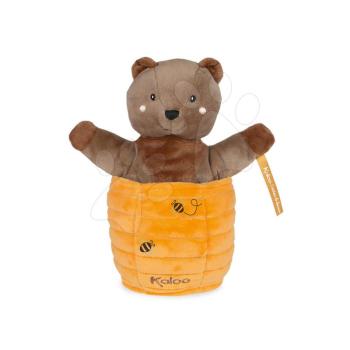 Plüss mackó kesztyűbáb Ted Bear Kachoo Kaloo meglepetés a kaptárban 25 cm legkisebbeknek 0 hó-tól kép