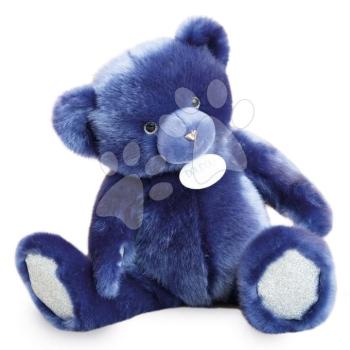 Plüss mackó Midnight Blue Ours Collection Doudou et Compagnie kék 37 cm 0 hó-tól kép