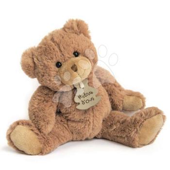 Plüss mackó Ours Câlinour’s Brown Histoire d’ Ours ajándékcsomagolásban barna 25 cm 0 hó-tól kép