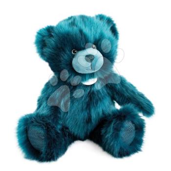 Plüss mackó Peacock Blue Ours Collection Doudou et Compagnie kék 40 cm 0 hó-tól kép