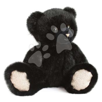 Plüss mackó Smoky Ours Collection Doudou et Compagnie fekete 37 cm 0 hó-tól kép