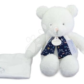 Plüss mackó sötétben világít Moonlight Collection Plush Doudou et Compagnie ajándékcsomagolásban fehér 28 cm 0 hó-tól kép