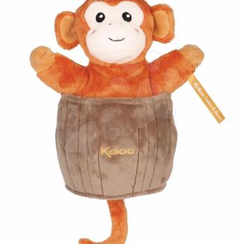 Plüss majom kesztyűbáb Jack Monkey Kachoo Kaloo meglepetés a kókuszdióban 25 cm legkisebbeknek 0 hó-tól kép