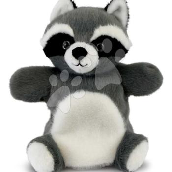 Plüss mosómedve kesztyűbáb The Glue Pots Raccoon Puppet Histoire d’ Ours szürke 24 cm 0 hó-tól kép