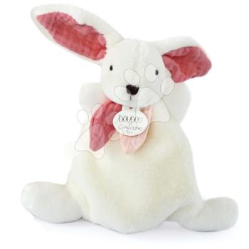 Plüss nyuszi Bunny Happy Boho Doudou et Compagnie rózsaszín 17 cm ajándékcsomagolásban 0 hó-tól DC3882 kép