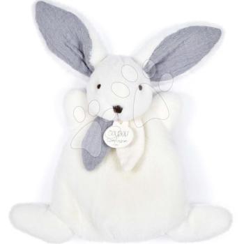 Plüss nyuszi Bunny Happy Glossy Doudou et Compagnie kék 17 cm ajándékcsomagolásban 0 hó-tól DC3885 kép