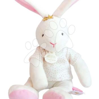 Plüss nyuszi Bunny Star Perlidoudou Doudou et Compagnie fehér 25 cm ajándékcsomagolásban 0 hó-tól DC3516 kép