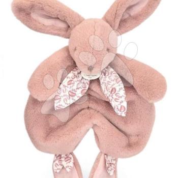 Plüss nyuszi dédelgetésre Bunny Comforter Pink Doudou et Compagnie ajándékcsomagolásban rózsaszín 29 cm 0 hó-tól kép