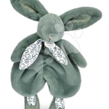 Plüss nyuszi dédelgetésre Bunny Comforter Sage Green Doudou et Compagnie ajándékcsomagolásban zöld 29 cm 0 hó-tól kép