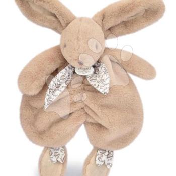 Plüss nyuszi dédelgetésre Bunny Comforter Sand Beige Doudou et Compagnie ajándékcsomagolásban bézs 29 cm 0 hó-tól kép